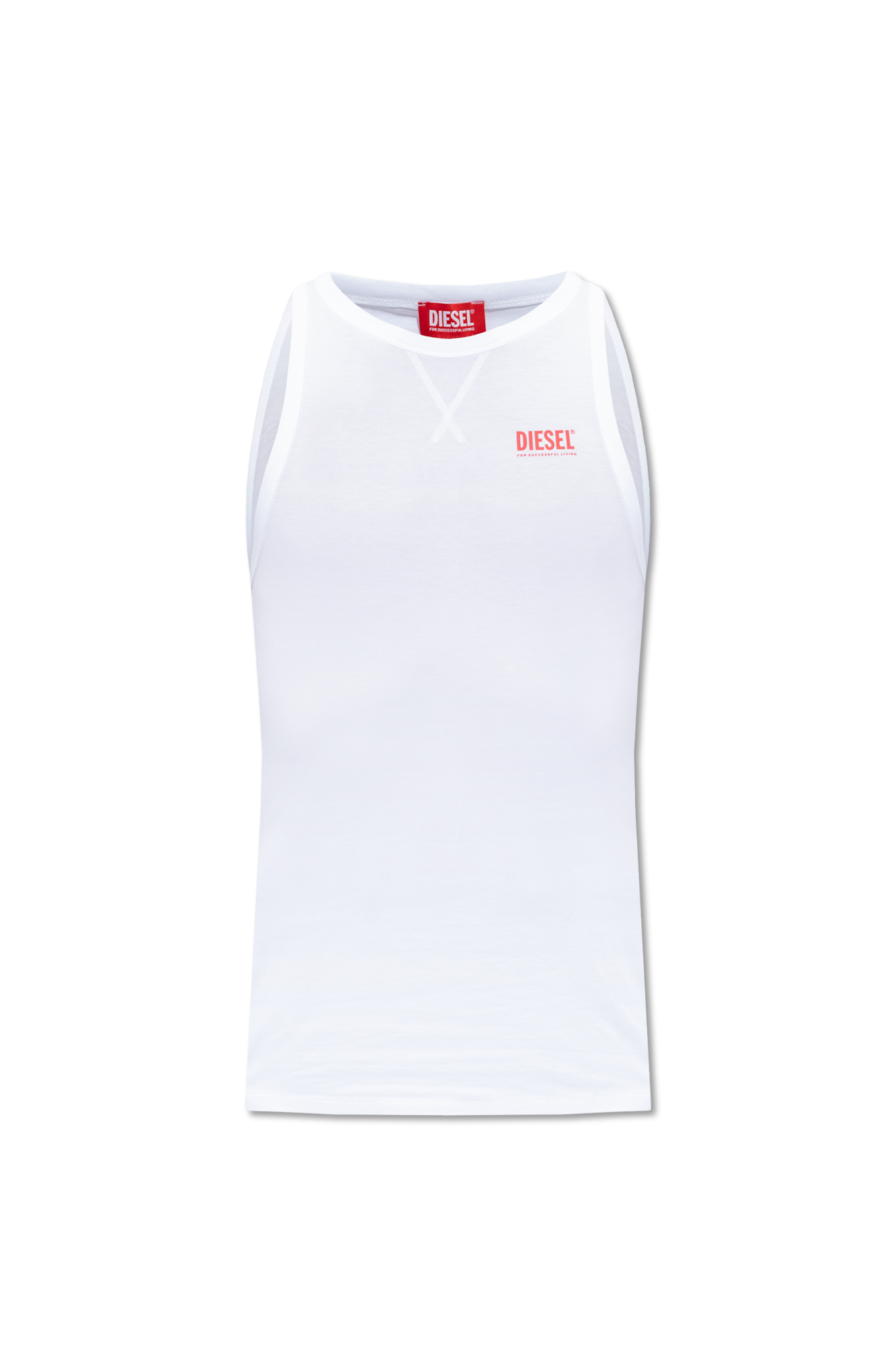 White ‘UMTKJOHNNY’ tank top Diesel Vitkac GB